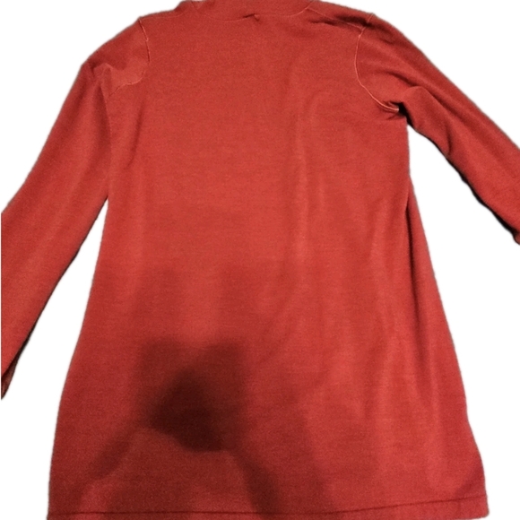 Athleta Foresthill Turtleneck Sweater Red XL Tall TG Women’s Long Sleeve - Picture 3 of 9